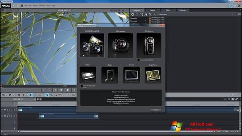 צילום מסך MAGIX Movie Edit Pro Windows 7