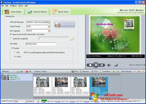 צילום מסך DVD Maker Windows 7