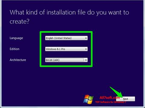 צילום מסך Windows Bootable Image Creator Windows 7