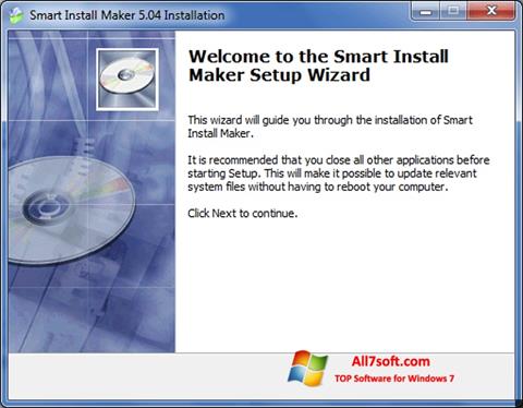 צילום מסך Smart Install Maker Windows 7