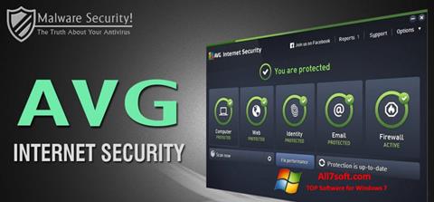 צילום מסך AVG Internet Security Windows 7