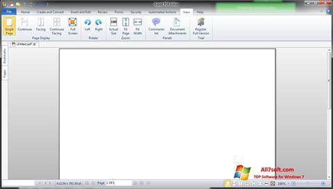 צילום מסך Expert PDF Editor Windows 7