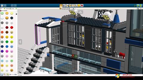 צילום מסך LEGO Digital Designer Windows 7