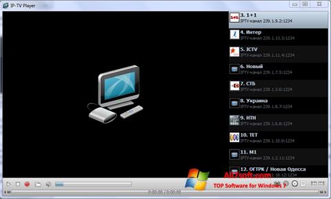 צילום מסך IP-TV Player Windows 7