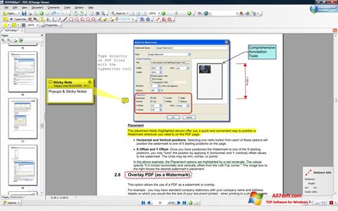צילום מסך PDF-XChange Editor Windows 7