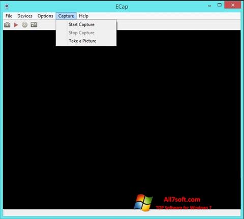 צילום מסך ECap Windows 7