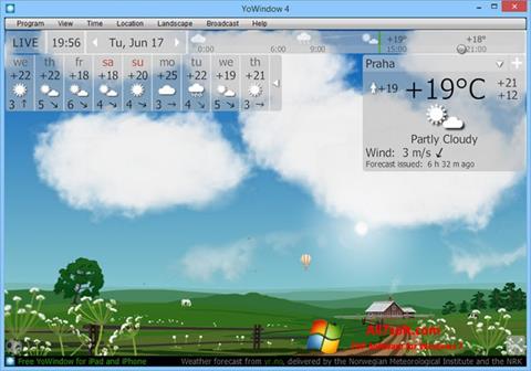 צילום מסך YoWindow Windows 7