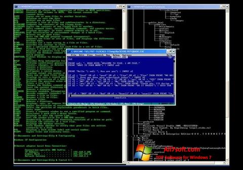 צילום מסך QBasic Windows 7