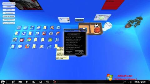 צילום מסך Real Desktop Windows 7