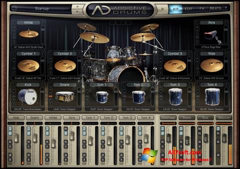 צילום מסך Addictive Drums Windows 7